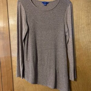 Ladies Longsleeve Apt.9 Medium Brownish Top